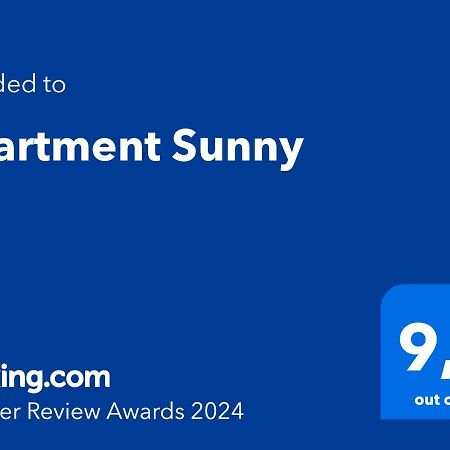 Apartment Sunny บาร์ ภายนอก รูปภาพ